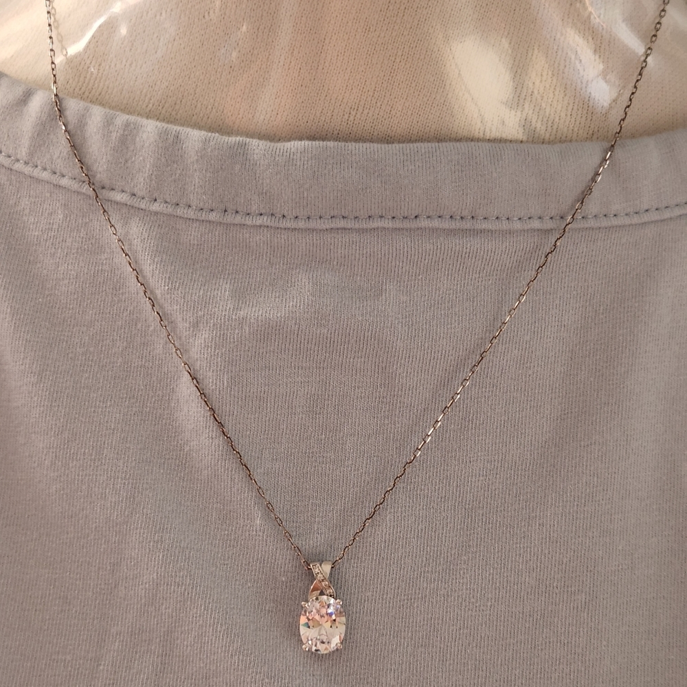 Silver Necklace and Pendant